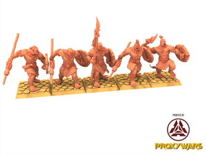 Cinan - Anubis - Chemou - Payni : Assault, Battle Drone, space robot guardians of the Necropolis, modular posable miniatures