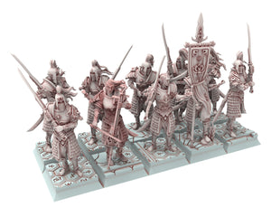 Hight Elves - 32mm Master of Canreig tower, Fantasy elves, Insular Kingdom usable for 9th Age, Fantasy Battle, Oldhammer, King of war, D&D