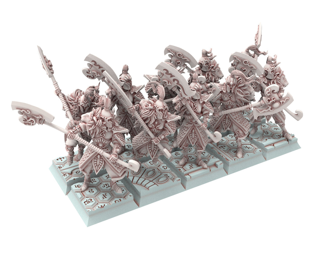 Hight Elves - 28mm Lion Guard Master Elite, Fantasy elves, Insular Kingdom usable for 9th Age, Fantasy Battle, Oldhammer, King of war, D&D