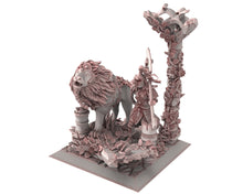 Load image into Gallery viewer, Hight Elves - 28mm Lion Guard Master Elite, Fantasy elves, Insular Kingdom usable for 9th Age, Fantasy Battle, Oldhammer, King of war, D&amp;D
