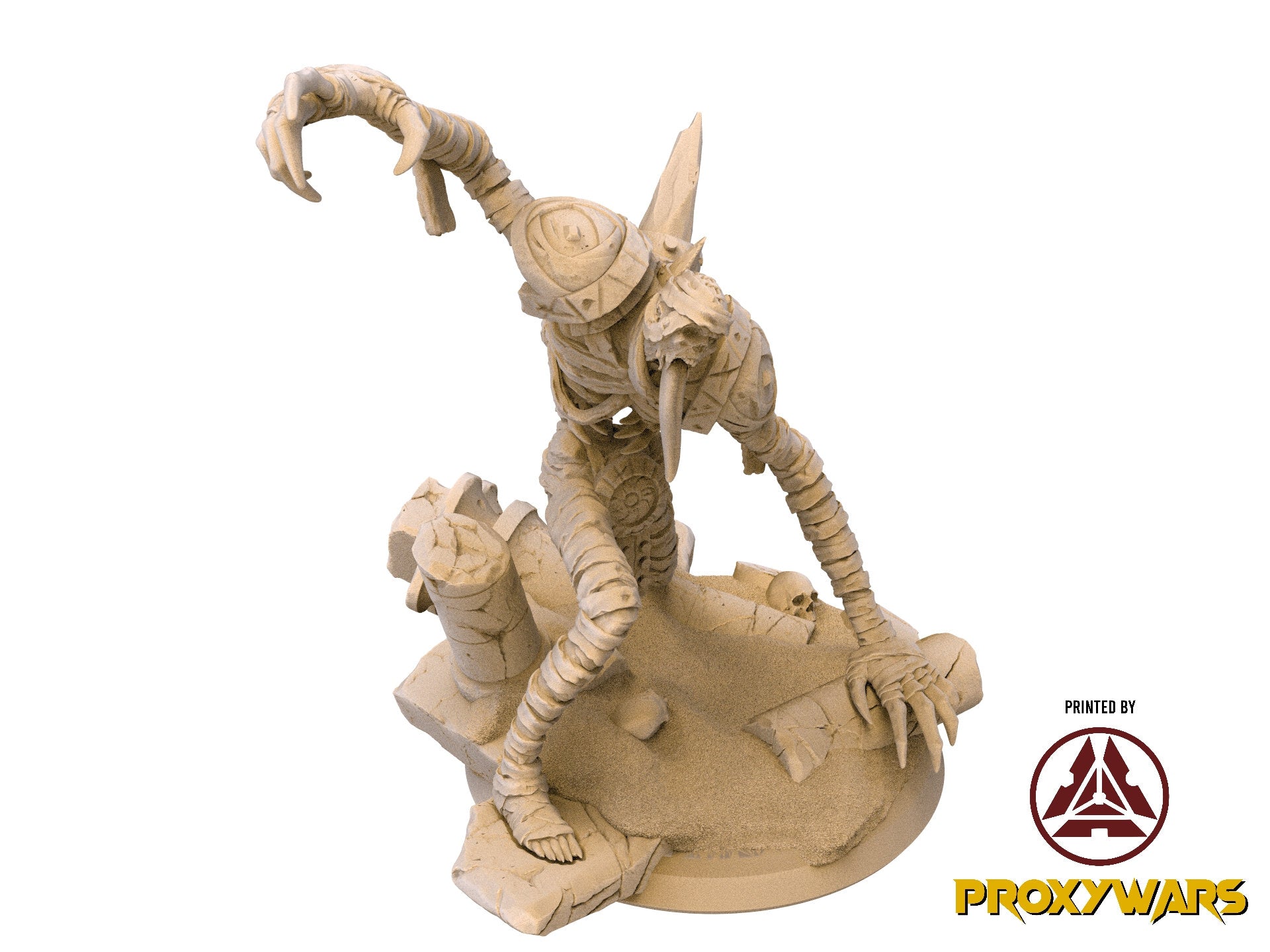 The Silent Sands - Bust - Feyla, Cinder Sword, Awakened Shadow Flesh of Gods, for Wargames, Dungeons & Dragons TTRPG