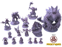 Load image into Gallery viewer, Rage Unbound - Enemy - Grumash, The Bloodied 25mm, The Nightfall Cult, Ennemy, Flesh of Gods, for Wargames, Dungeons &amp; Dragons TTRPG
