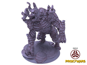 Rage Unbound - Enemy - Fire Giant 75mm, The Nightfall Cult, Ennemy, Flesh of Gods, for Wargames, Dungeons & Dragons TTRPG