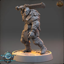 Load image into Gallery viewer, Vikings - Eirik Frostbeard - The Wintershadows of Frostfang Hold, daybreak miniatures, for Wargames, Pathfinder, Dungeons &amp; Dragons
