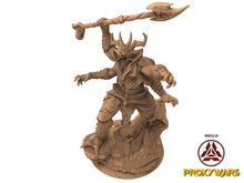 Load image into Gallery viewer, The Godless Inquisition - Bust - Wight 01, depths of the abyss, Flesh of Gods, for Wargames, Dungeons &amp; Dragons TTRPG
