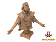 Load image into Gallery viewer, The Godless Inquisition - Bust - Wight 01, depths of the abyss, Flesh of Gods, for Wargames, Dungeons &amp; Dragons TTRPG
