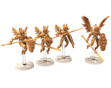 Load image into Gallery viewer, Cinan - Anubis - Peret - Pharmouti : Line, Battle Drone, space robot guardians of the Necropolis, modular posable miniatures
