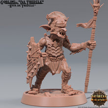 Load image into Gallery viewer, Goblins da Tredzle - Effa da Tredzle, quest for glory, DayBreak Miniatures, for Wargames, Dungeons &amp; Dragons TTRPG
