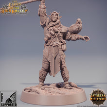 Load image into Gallery viewer, The Elves of the High Hollow - Arren Klooser, quest for glory, DayBreak Miniatures, for Wargames, Dungeons &amp; Dragons TTRPG
