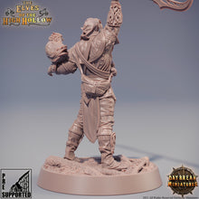 Load image into Gallery viewer, The Elves of the High Hollow - Arren Klooser, quest for glory, DayBreak Miniatures, for Wargames, Dungeons &amp; Dragons TTRPG
