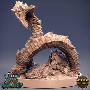 The Tribe Of The Fallen Flame - Grandmaster Stormhorn, quest for glory, DayBreak Miniatures, for Wargames, Dungeons & Dragons TTRPG