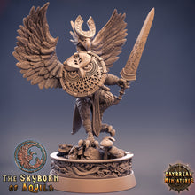 Load image into Gallery viewer, The Skyborn of Aquila - Slaad - Blue, quest for glory, DayBreak Miniatures, for Wargames, Dungeons &amp; Dragons TTRPG
