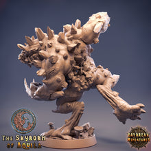 Load image into Gallery viewer, The Skyborn of Aquila - Slaad - Blue, quest for glory, DayBreak Miniatures, for Wargames, Dungeons &amp; Dragons TTRPG
