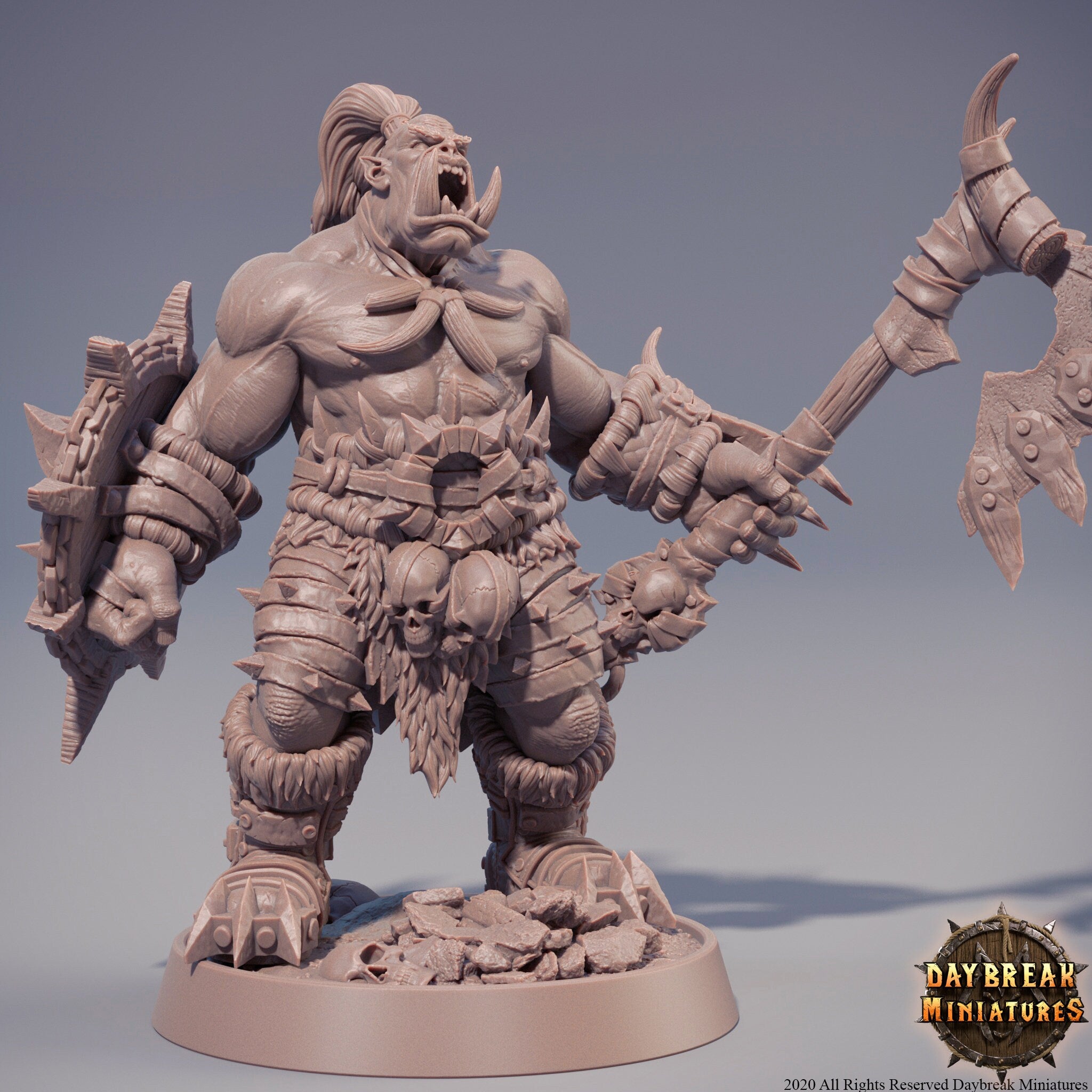 Mercenaries of the Void - Rutger Gausshammer, quest for glory, DayBreak Miniatures, for Wargames, Dungeons & Dragons TTRPG
