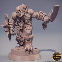 Load image into Gallery viewer, Mercenaries of the Void - Jugger Hochmann, quest for glory, DayBreak Miniatures, for Wargames, Dungeons &amp; Dragons TTRPG
