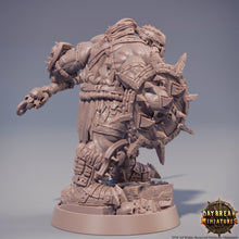 Load image into Gallery viewer, Mercenaries of the Void - Jugger Hochmann, quest for glory, DayBreak Miniatures, for Wargames, Dungeons &amp; Dragons TTRPG
