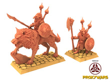 Load image into Gallery viewer, Cinan - Anubis - Chemou - Payni : Assault, Battle Drone, space robot guardians of the Necropolis, modular posable miniatures
