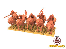 Load image into Gallery viewer, Orc &amp; Goblin - Desert riders - The Black horde, utilisables pour Oldhammer, king of wars, 9th age
