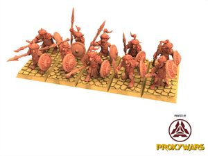 Cinan - Anubis - Chemou - Payni : Assault, Battle Drone, space robot guardians of the Necropolis, modular posable miniatures