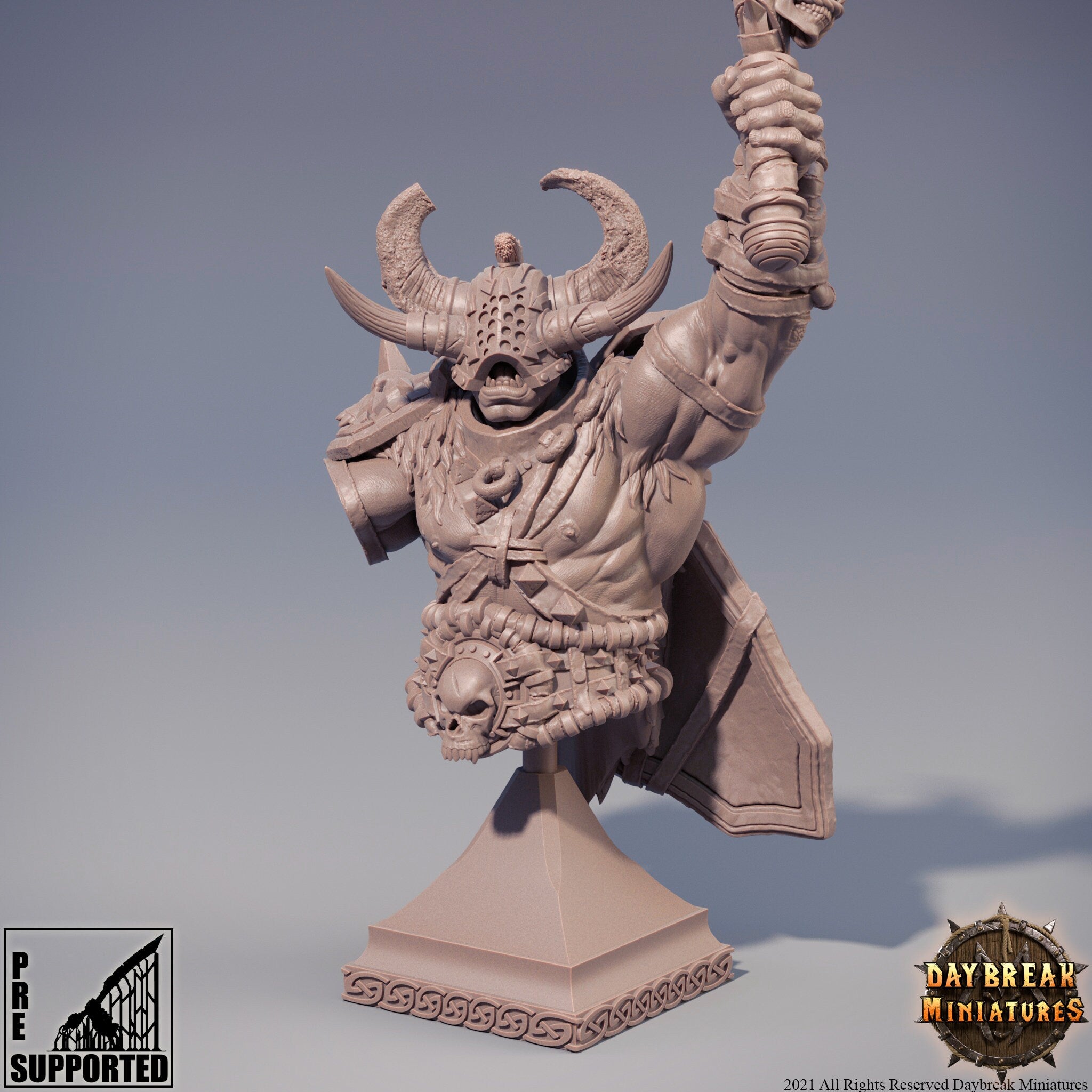 Petri - BUST, quest for glory, DayBreak Miniatures, for Wargames, Dungeons & Dragons TTRPG