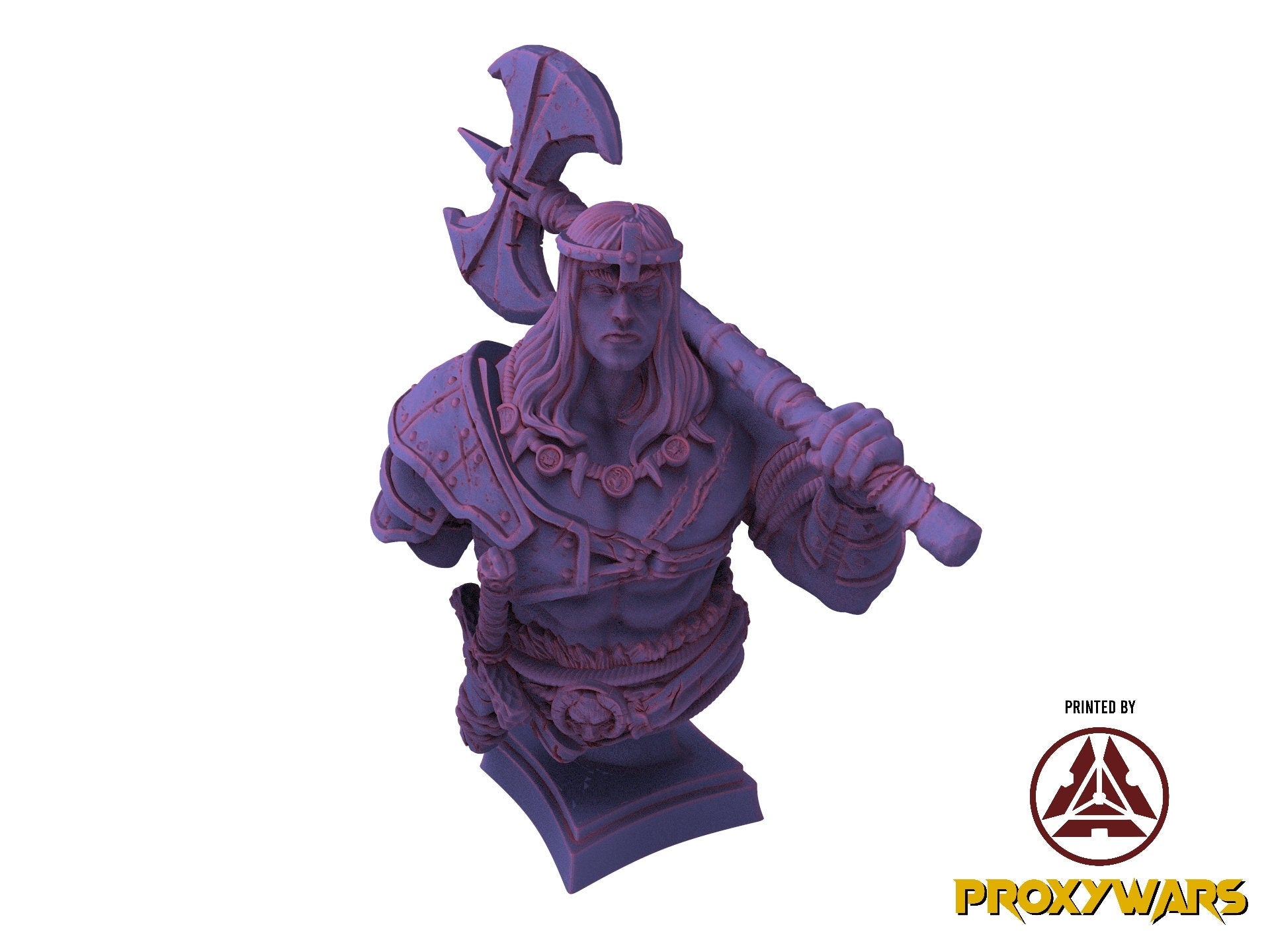 Whispers In The Wetlands - Bust - Swamp Orc, forbidden knowledge, Ennemy, Flesh of Gods, for Wargames, Dungeons & Dragons TTRPG