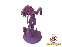 Load image into Gallery viewer, Whispers In The Wetlands - Monster - Infected Orc 25mm, forbidden knowledge, Ennemy, Flesh of Gods, for Wargames, Dungeons &amp; Dragons TTRPG
