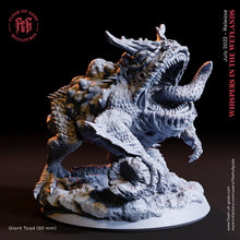 Load image into Gallery viewer, Whispers In The Wetlands - Monster - Giant Toad, forbidden knowledge, Ennemy, Flesh of Gods, for Wargames, Dungeons &amp; Dragons TTRPG
