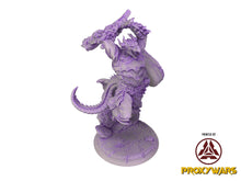 Load image into Gallery viewer, The scourges of war - Hero - Goliath Commander (25 mm), glory and honor, Ennemy, Flesh of Gods, for Wargames, Dungeons &amp; Dragons TTRPG
