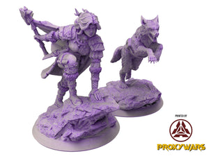 The scourges of war - Monster - The Masked Plague (75mm), glory and honor, Ennemy, Flesh of Gods, for Wargames, Dungeons & Dragons TTRPG