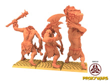 Load image into Gallery viewer, Orc &amp; Goblin - Mountains Trolls, The Black Horde, utilisables pour Oldhammer, king of wars, 9th age
