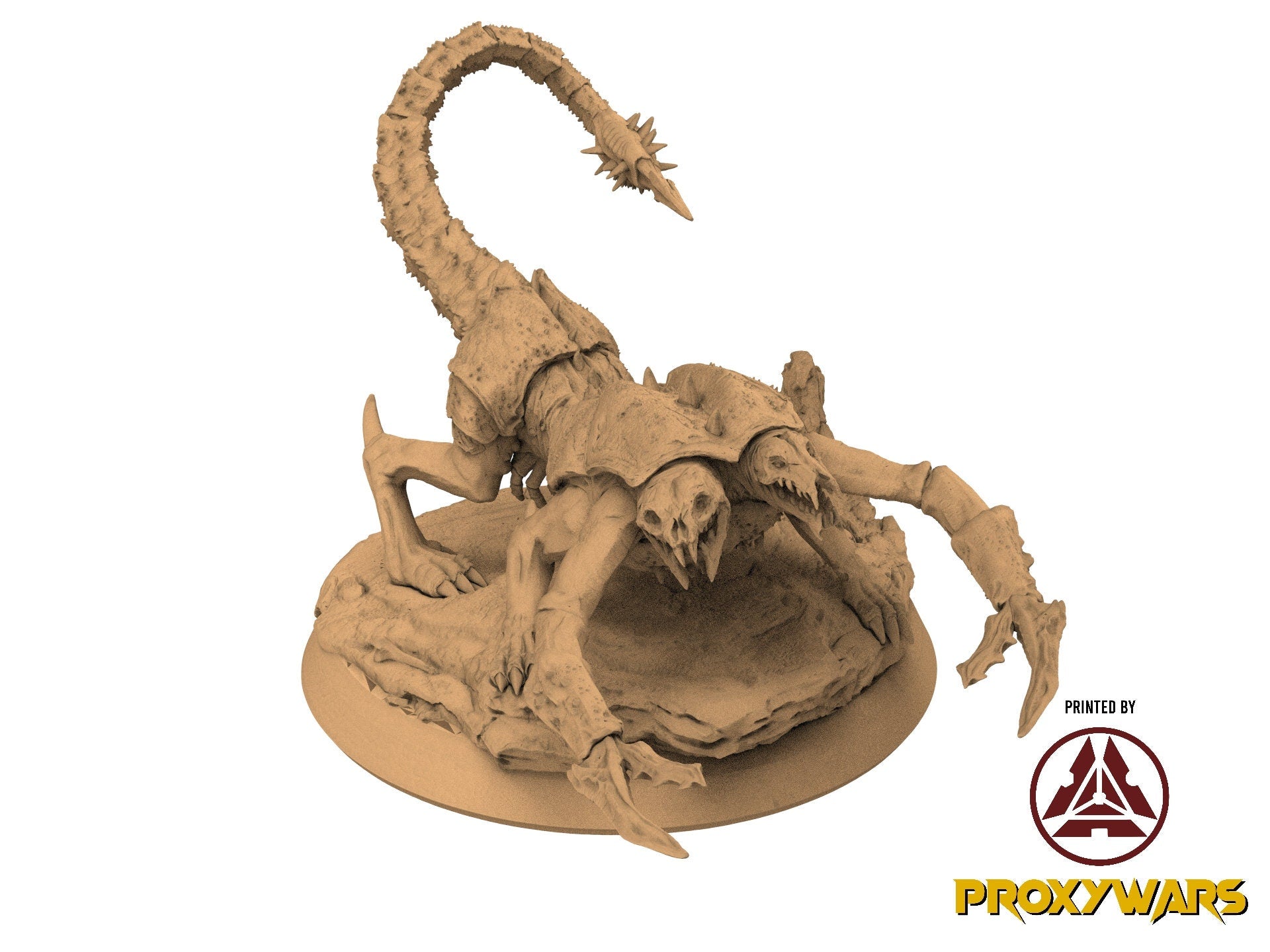 Grimoires of madness - Monster - Chaos Beast (50 mm), forbidden magics, Ennemy, Flesh of Gods, for Wargames, Dungeons & Dragons TTRPG
