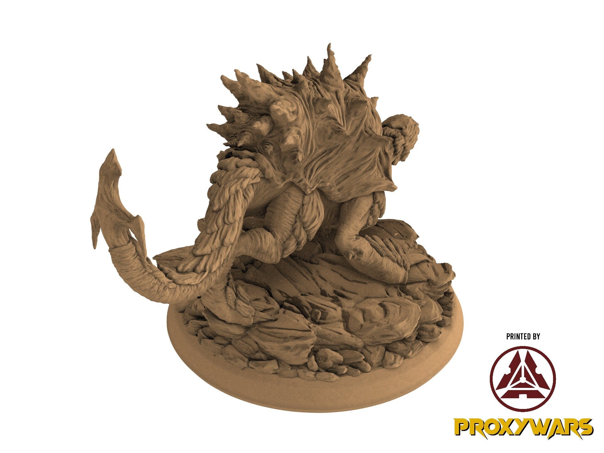 Grimoires of madness - Monster - Shellscream (50 mm), forbidden magics, Ennemy, Flesh of Gods, for Wargames, Dungeons & Dragons TTRPG
