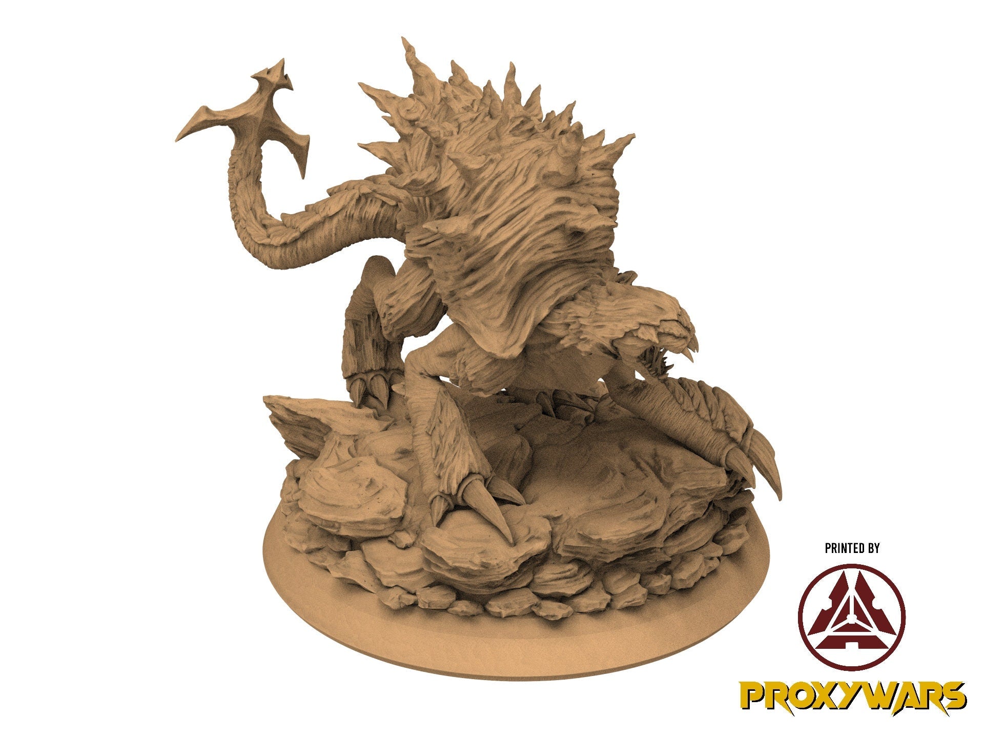 Grimoires of madness - Villain - The Dualist (25 mm), forbidden magics, Ennemy, Flesh of Gods, for Wargames, Dungeons & Dragons TTRPG