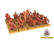 Load image into Gallery viewer, Cinan - Anubis - Chemou - Payni : Assault, Battle Drone, space robot guardians of the Necropolis, modular posable miniatures
