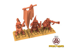 Load image into Gallery viewer, Cinan - Anubis - Chemou - Payni : Assault, Battle Drone, space robot guardians of the Necropolis, modular posable miniatures
