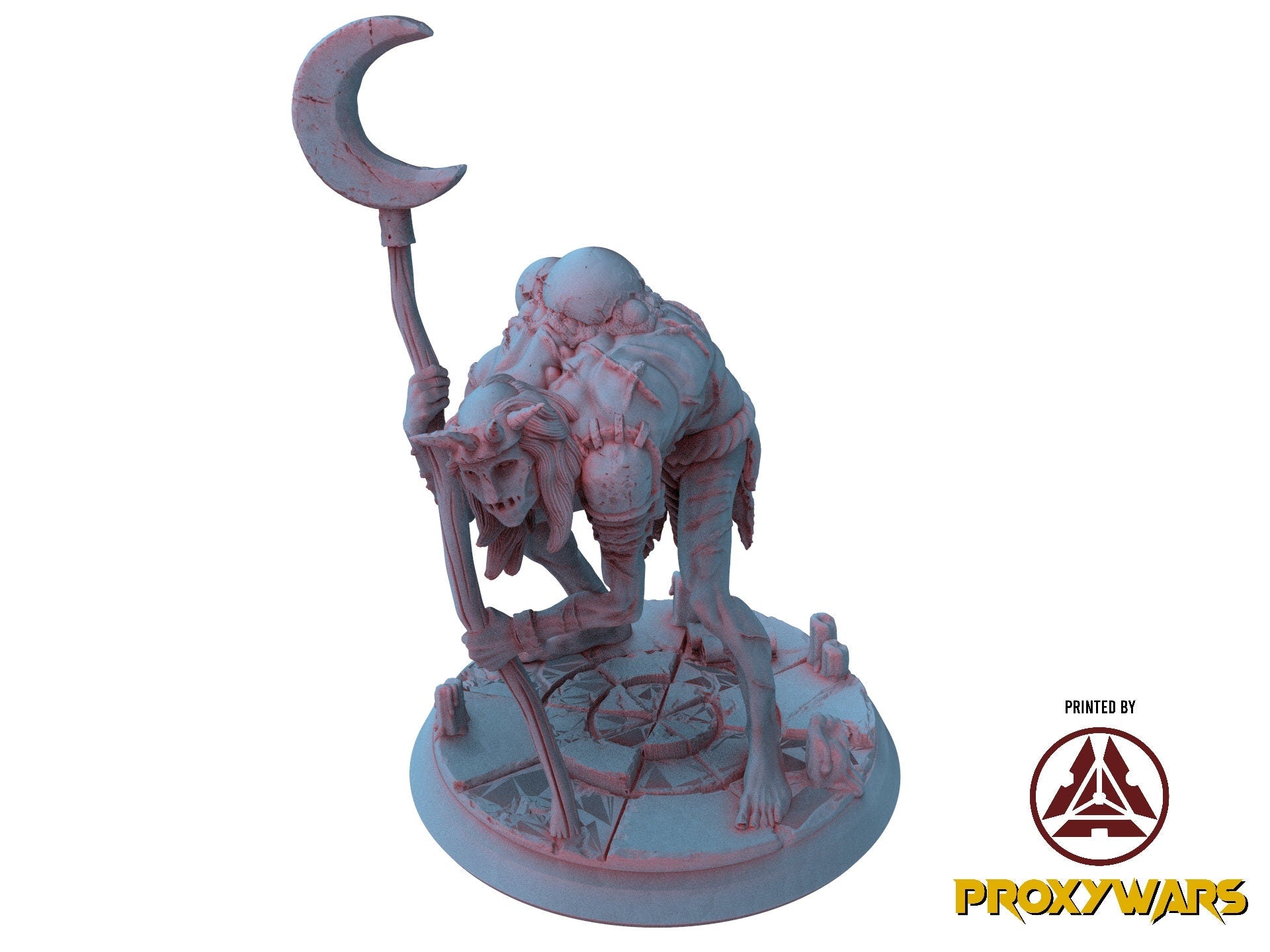 The Court Blood - Enemy - Blood Commander 01, creatures of darkness, Ennemy, Flesh of Gods, for Wargames, Dungeons & Dragons TTRPG