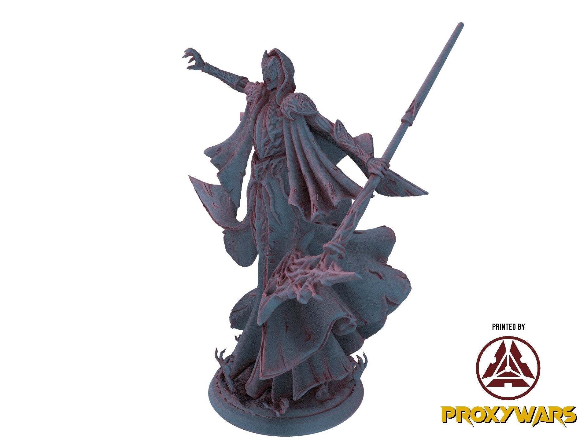 The Court Blood - Enemy - Witch Vampire (25 mm), creatures of darkness, Ennemy, Flesh of Gods, for Wargames, Dungeons & Dragons TTRPG