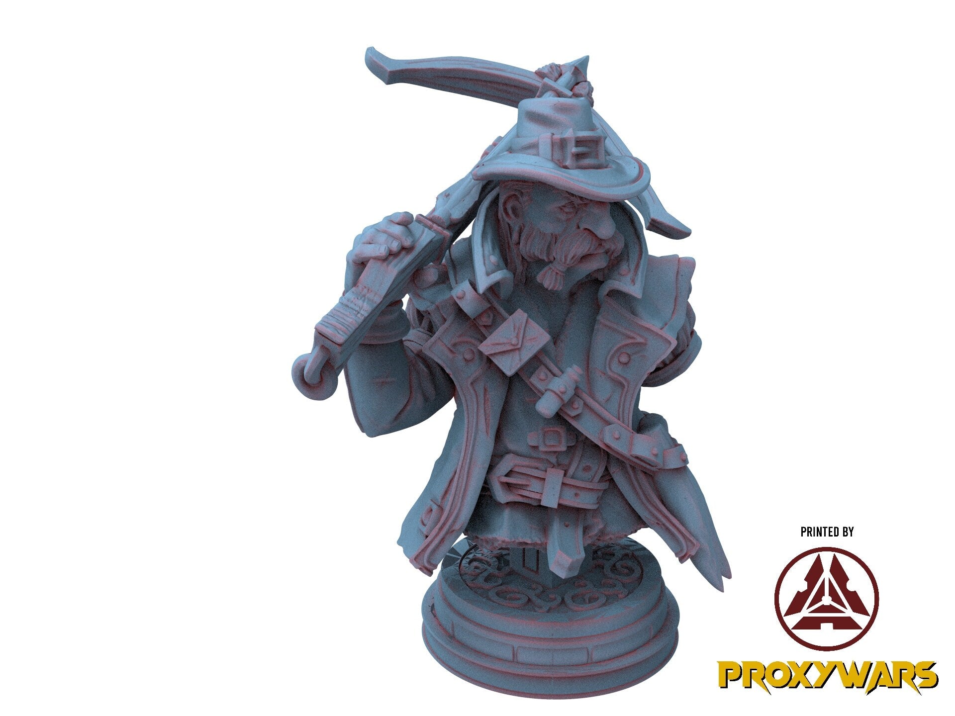 The Court Blood - Hero - Dwarf Creature Huntress, creatures of darkness, Ennemy, Flesh of Gods, for Wargames, Dungeons & Dragons TTRPG