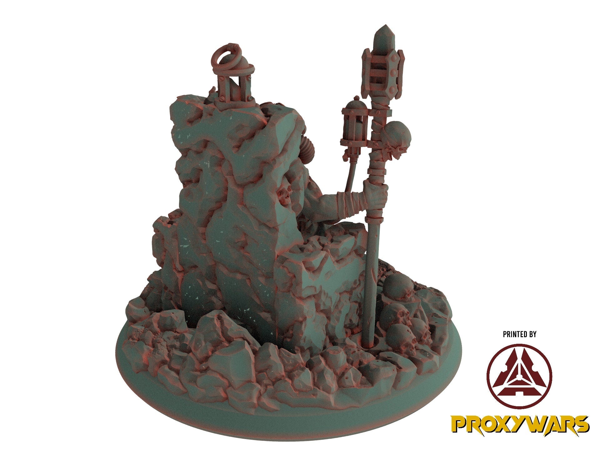 The Hadonium Mines - Boss - Hadonium Overlord, chaos and carnage, Enemy, Flesh of Gods, for Wargames, Dungeons & Dragons TTRPG