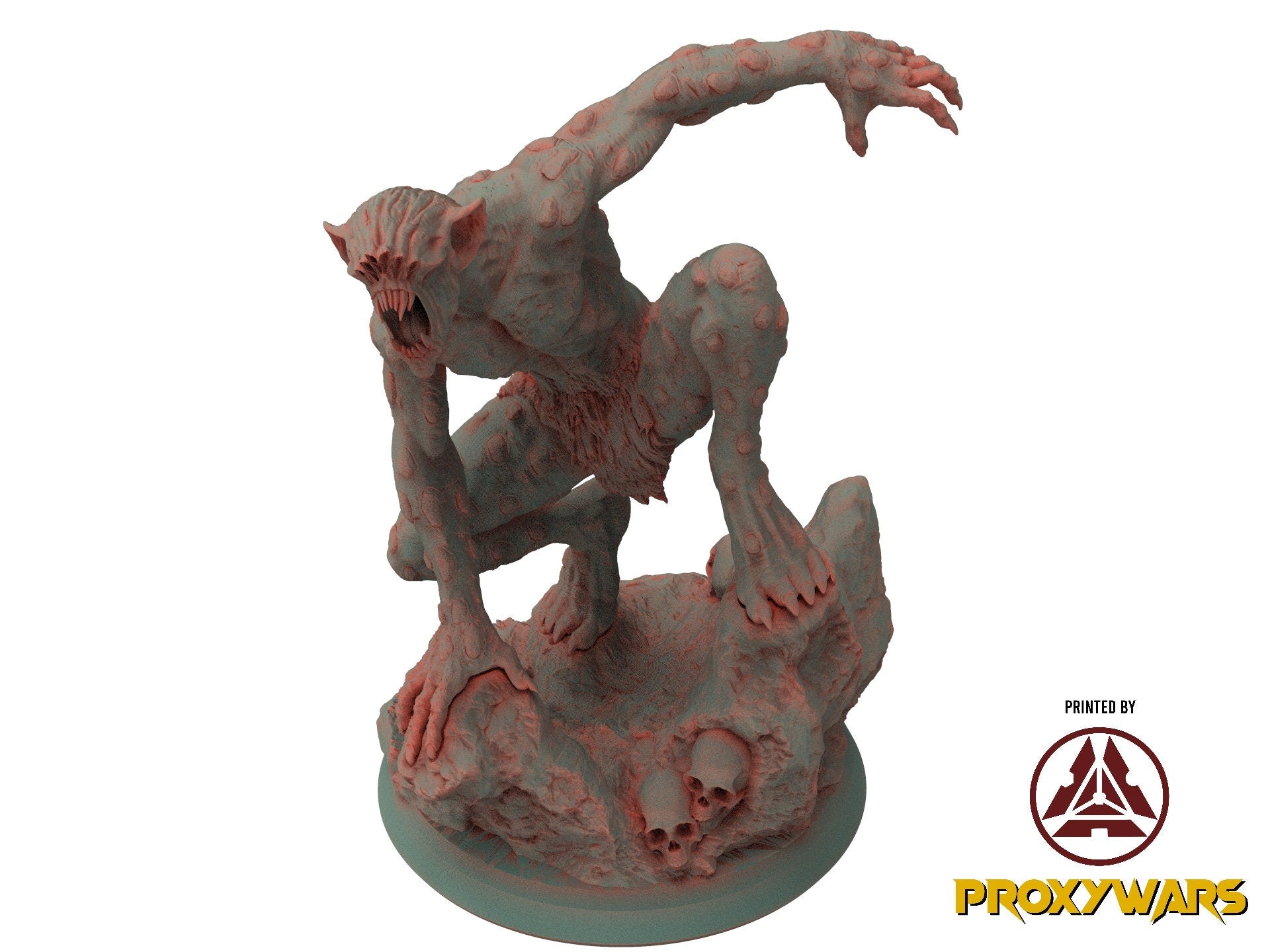 The Hadonium Mines - Boss - Hadonium Overlord, chaos and carnage, Enemy, Flesh of Gods, for Wargames, Dungeons & Dragons TTRPG