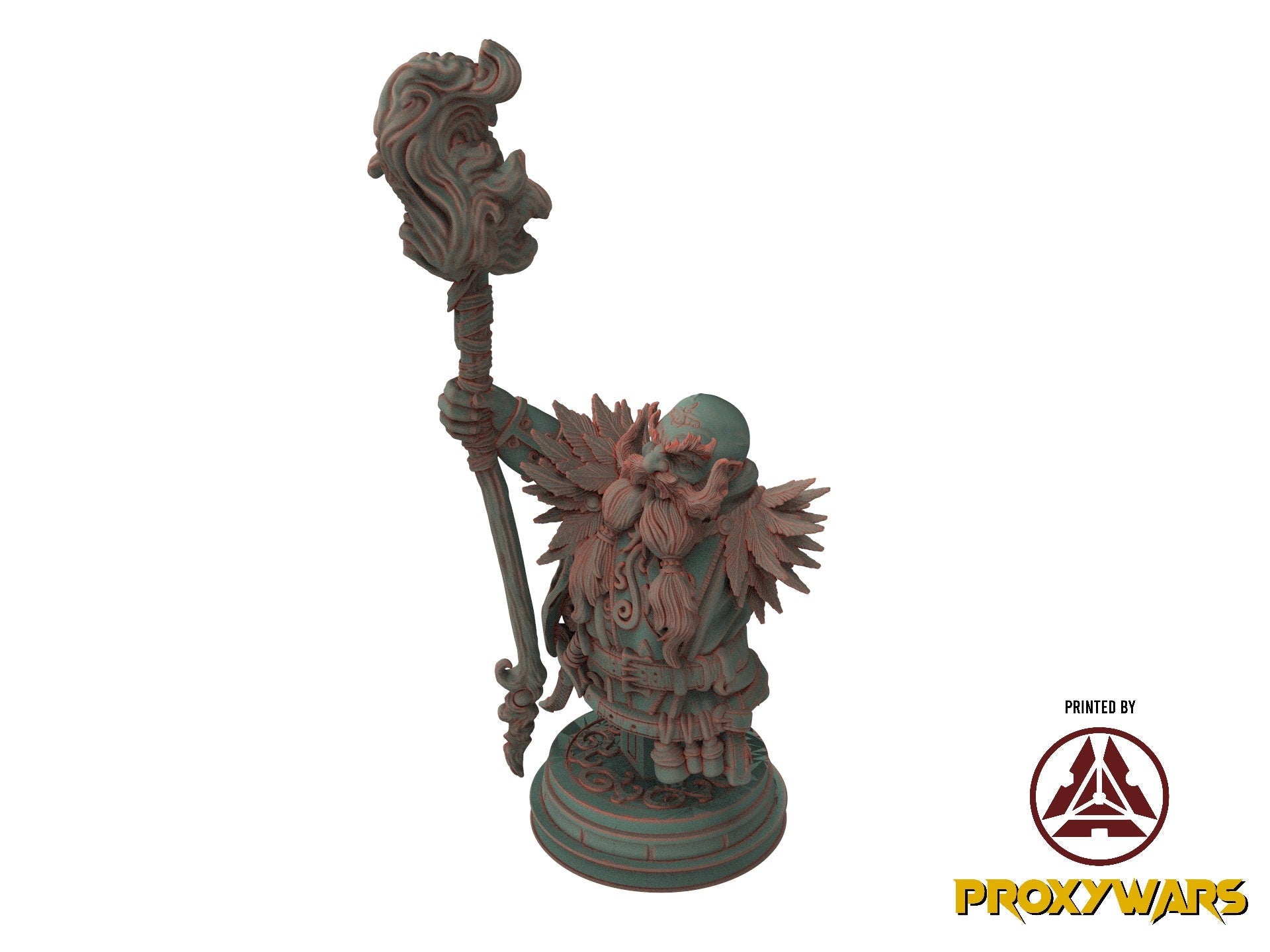 The Hadonium Mines - Bust - Balghon, Duergar Arsonist, chaos and carnage, Enemy, Flesh of Gods, for Wargames, Dungeons & Dragons TTRPG