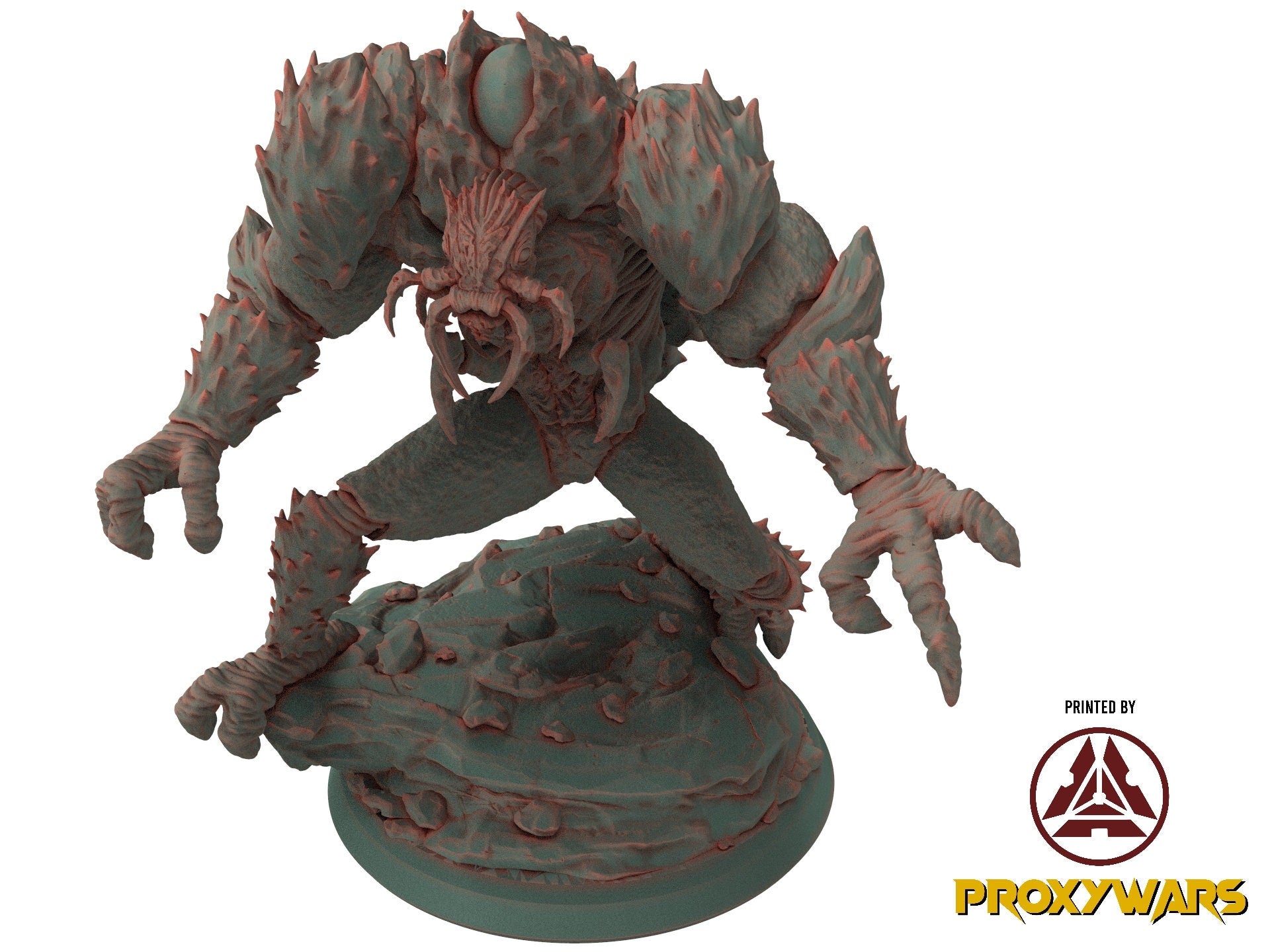 The Hadonium Mines - Enemy - Deep Dragon (75 mm), chaos and carnage, Enemy, Flesh of Gods, for Wargames, Dungeons & Dragons TTRPG