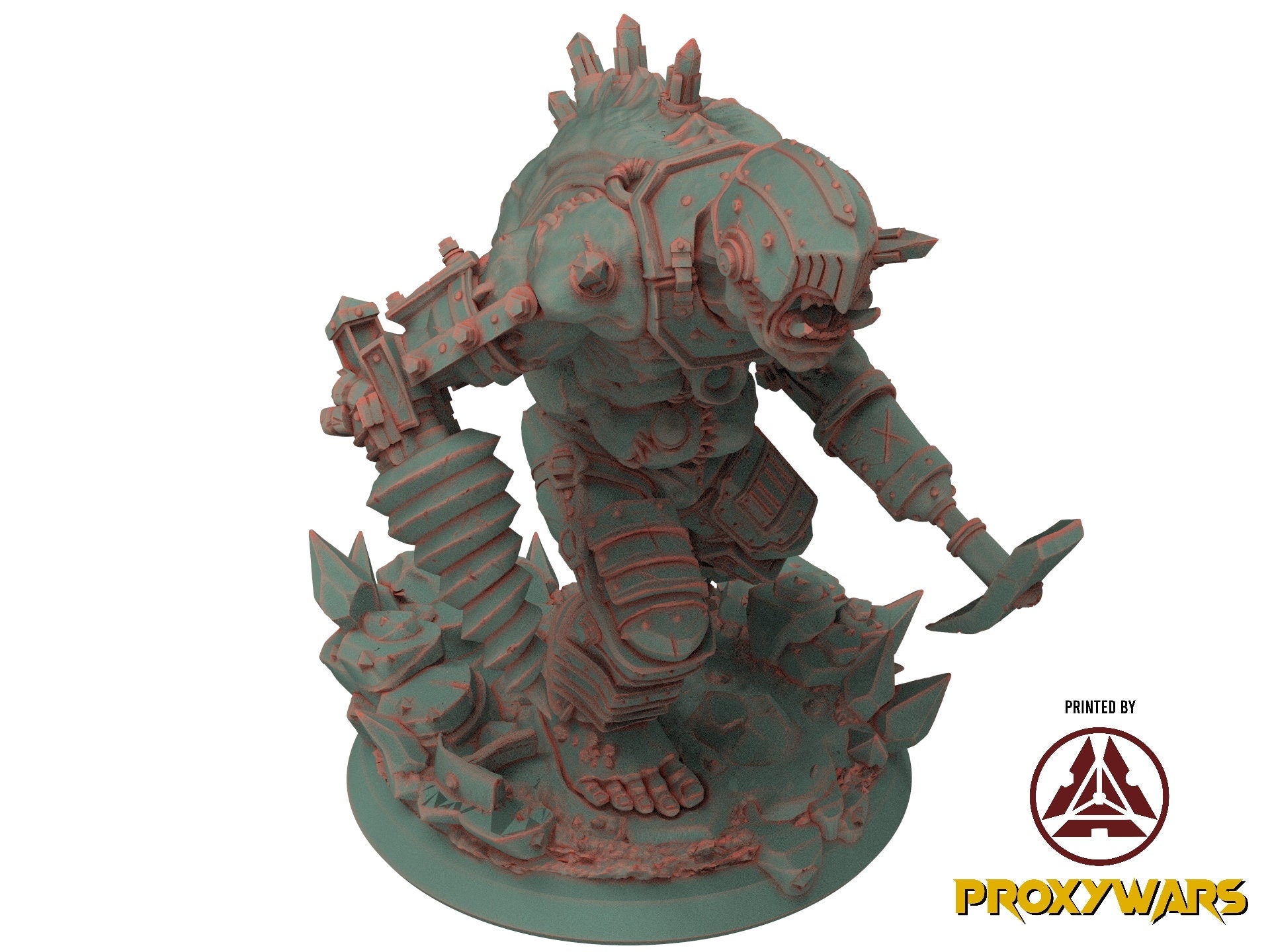 The Hadonium Mines - Enemy - Deep Dragon (75 mm), chaos and carnage, Enemy, Flesh of Gods, for Wargames, Dungeons & Dragons TTRPG