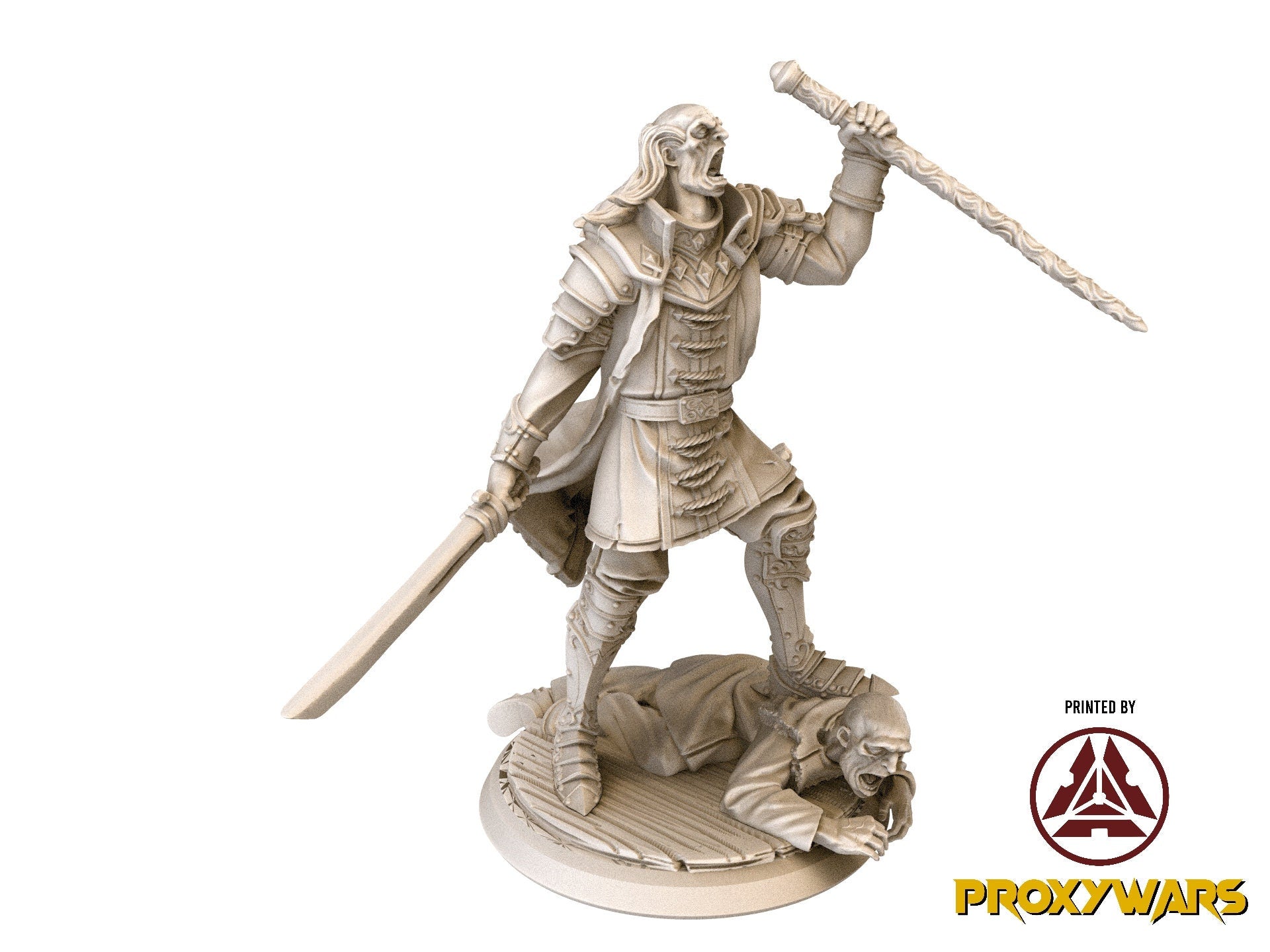 The Time Abyss - Enemy - Gynosphinx (50 mm), Light and darkness, Flesh of Gods, for Wargames, Dungeons & Dragons TTRPG