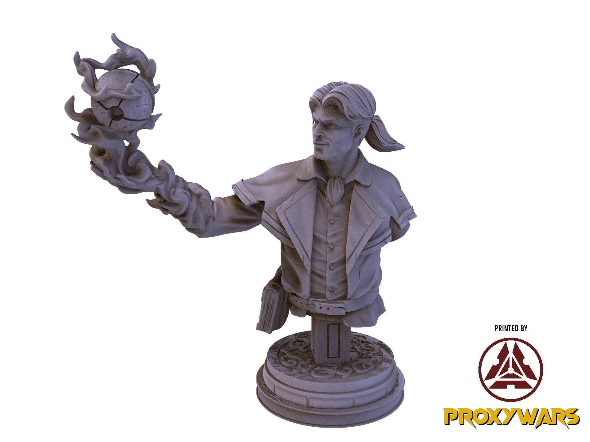 The Crimson Calamity - Enemy - Draconian Fighter male, Flesh of Gods, for Wargames, Dungeons & Dragons TTRPG