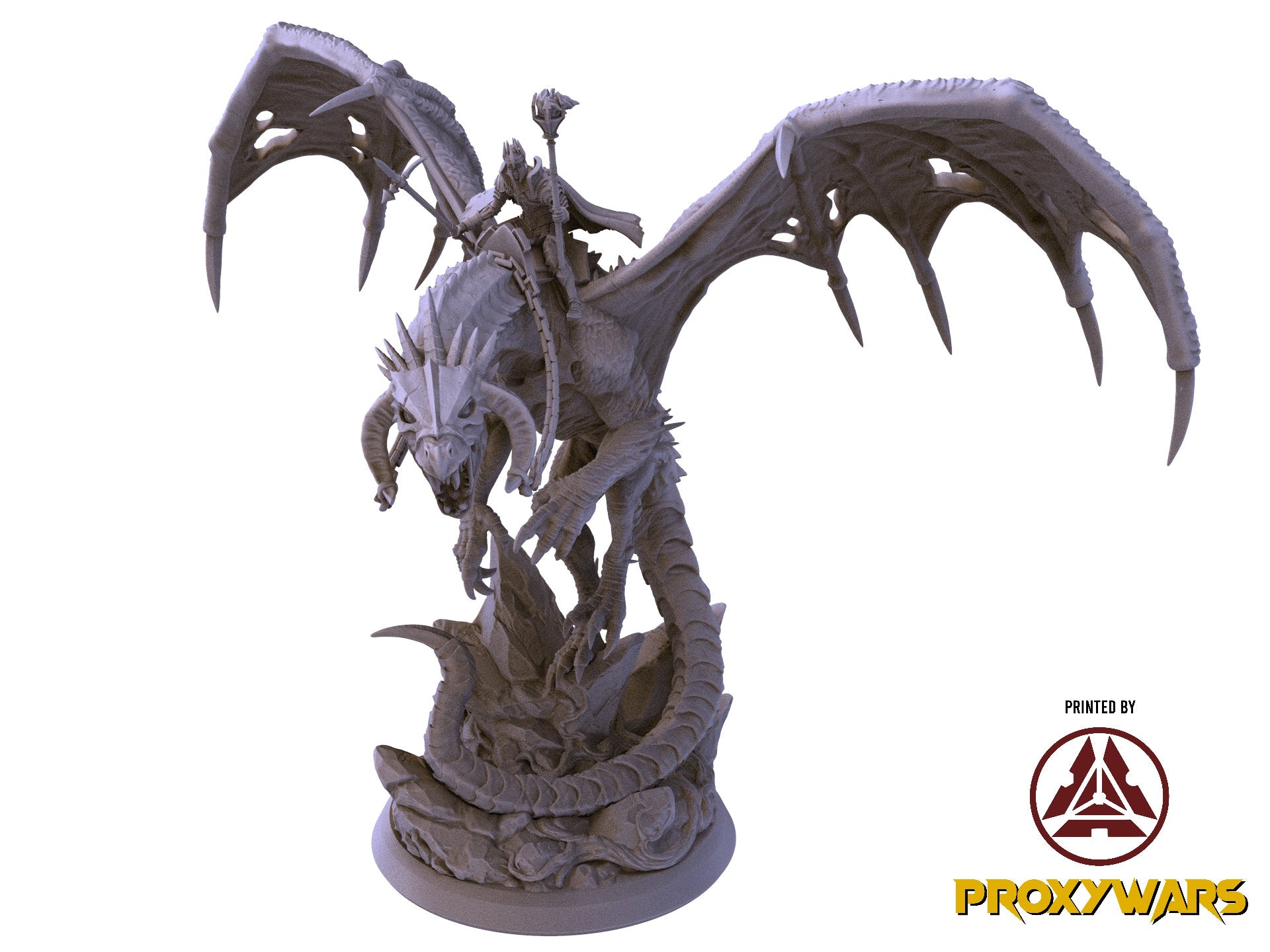 The Crimson Calamity - Enemy - Draconian Knight male, Flesh of Gods, for Wargames, Dungeons & Dragons TTRPG