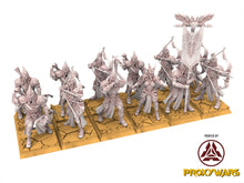 Load image into Gallery viewer, Hight Elves - Silvermoor - Archers, Fantasy elves, usable for 9th Age, Fantasy Battle, Oldhammer, King of war
