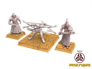 Hight Elves - Silvermoor - Ballista, Fantasy elves, usable for 9th Age, Fantasy Battle, Oldhammer, King of war