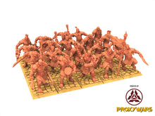 Load image into Gallery viewer, Cinan - Anubis - Chemou - Payni : Assault, Battle Drone, space robot guardians of the Necropolis, modular posable miniatures
