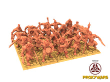 Load image into Gallery viewer, Cinan - Anubis - Chemou - Payni : Assault, Battle Drone, space robot guardians of the Necropolis, modular posable miniatures
